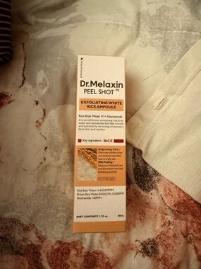 Dr. Melaxin Peel Shot Exfoliating White Rice Ampoule